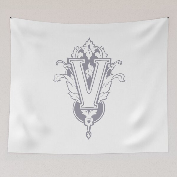 Item preview, Vintage Letter V Silver designed and sold by yourscotborders.