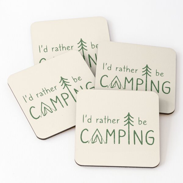 Item preview, I'd Rather Be Camping designed and sold by MSwiftDesigns.