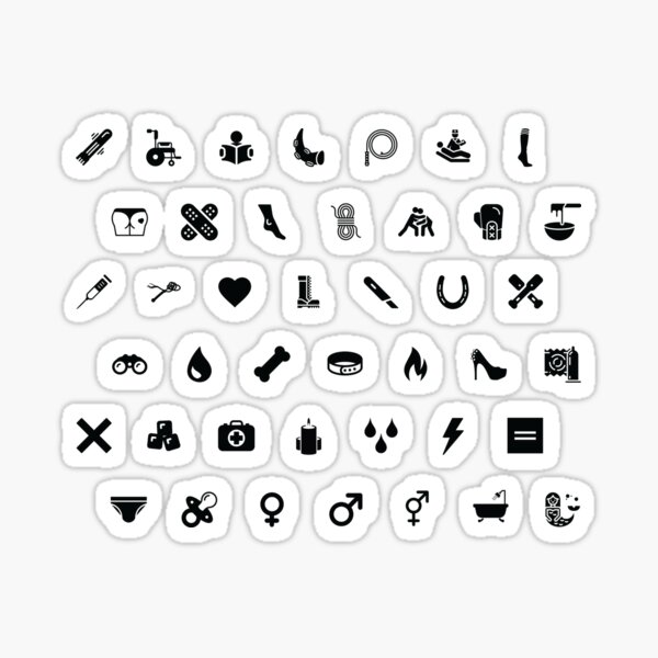 Kinky Pattern Sticker