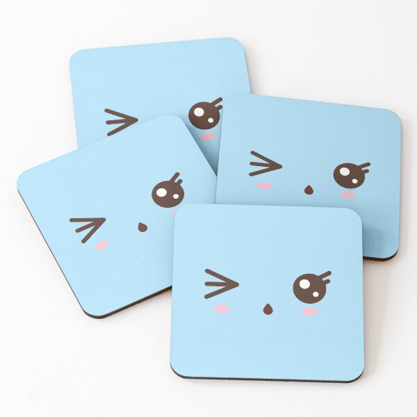 Item preview, #7 Kawaii blue face designed and sold by WelcomeToJapan.