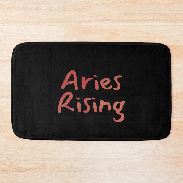 Item preview, Aries Rising Text Red designed and sold by leomooncreates.