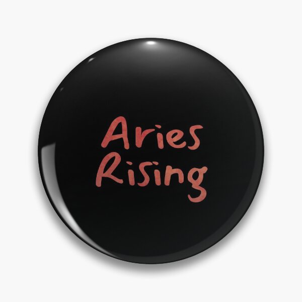 Item preview, Aries Rising Text Red designed and sold by leomooncreates.