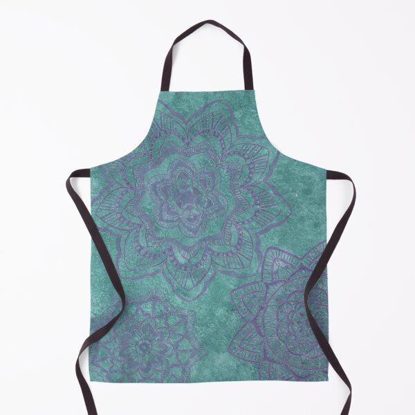 Item preview, Purple on Green Mandala (tall) designed and sold by Jennifer Ruch.