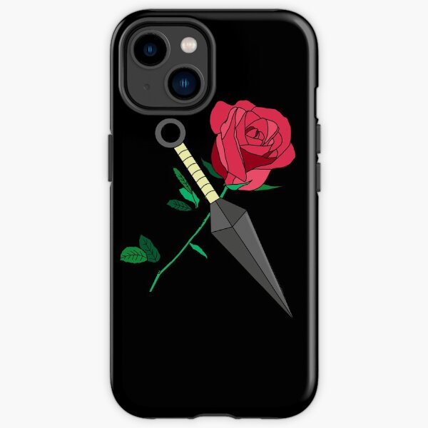 rosa kunai Funda resistente para iPhone