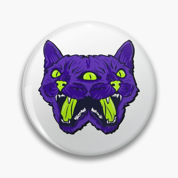 Item preview, Trippy Cat Head Splitting designed and sold by ozumdesigns.