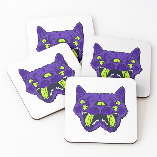 Item preview, Trippy Cat Head Splitting designed and sold by ozumdesigns.