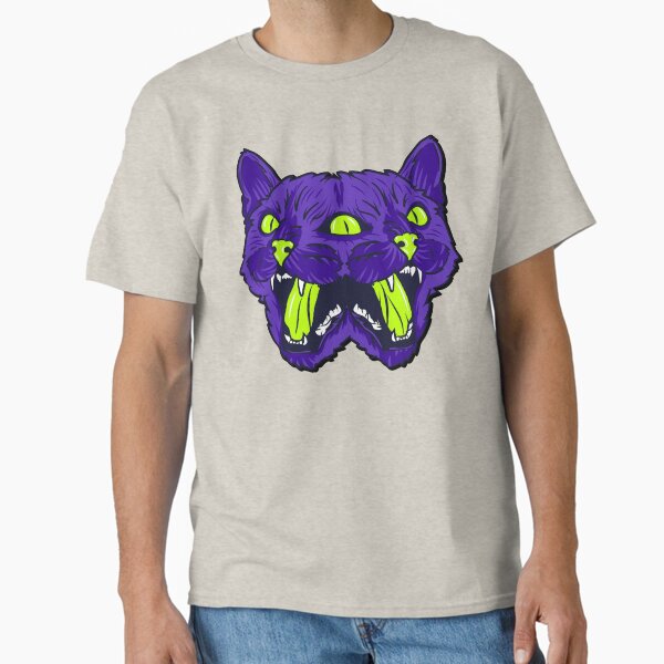 Item preview, Trippy Cat Head Splitting designed and sold by ozumdesigns.