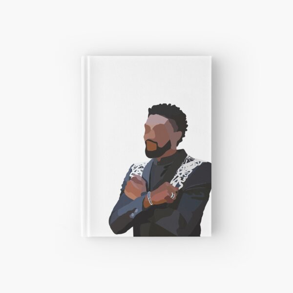 In Honor of Chadwick Boseman, Wakanda Forever Hardcover Journal
