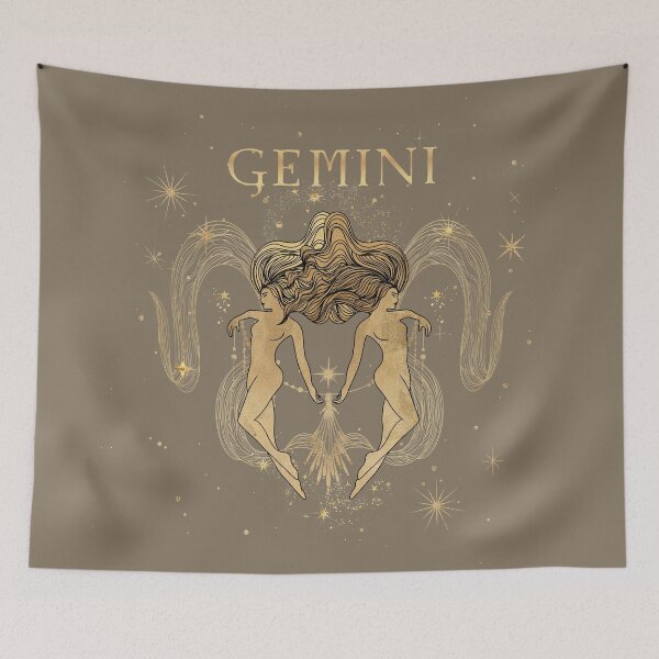 Item preview, Gemini zodiac woman designed and sold by SpookyBat.