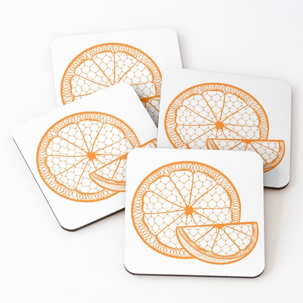 Item preview, Mesh Line Drawing Of An Orange designed and sold by forfun-art.