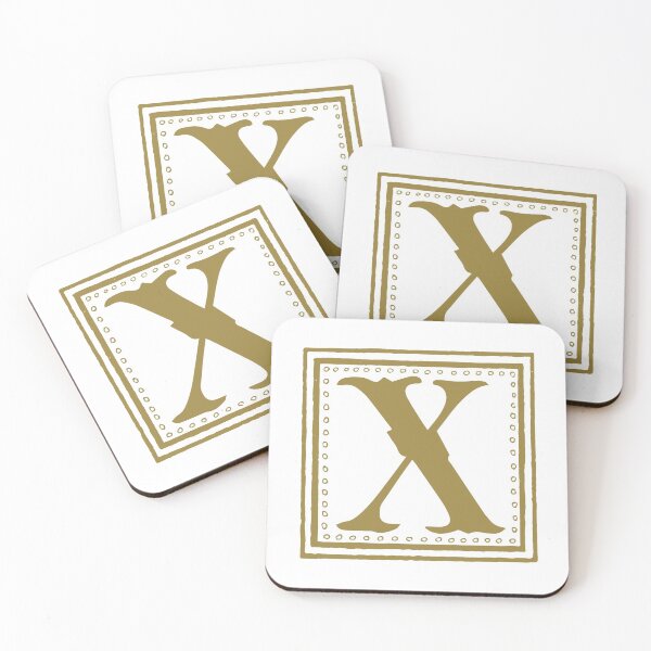 Item preview, Vintage Letter X Gold designed and sold by yourscotborders.