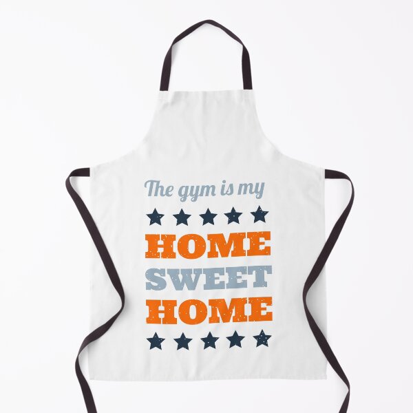 Item preview, The Gym Is My Home Sweet Home designed and sold by Heckabes.