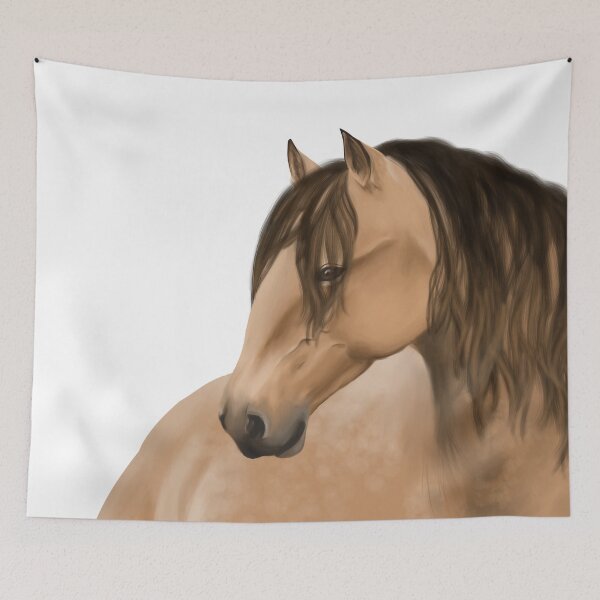 Item preview, Buckskin Horse designed and sold by Cadence Art.