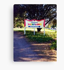 Follow Me to Fairyland Canvas Print