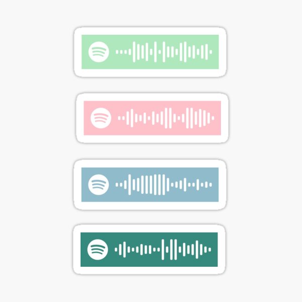 It Was Good Until It Wasn't album spotify codes Sticker