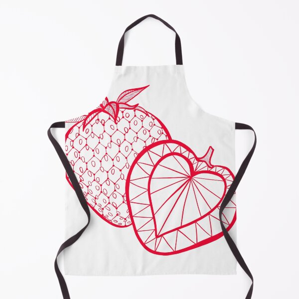 Item preview, Mesh Line Drawing Of A Strawberry designed and sold by forfun-art.