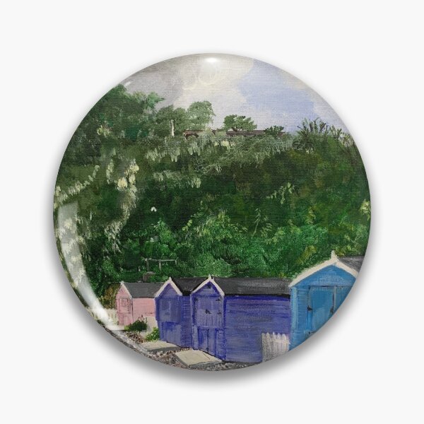 Item preview, Beach huts by the sea in Kent, UK designed and sold by shaz141.