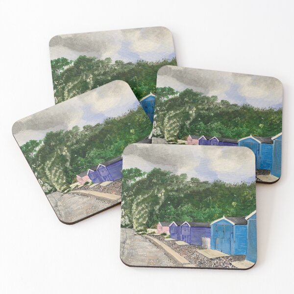 Item preview, Beach huts by the sea in Kent, UK designed and sold by shaz141.