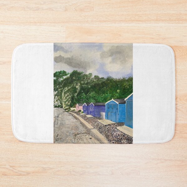 Item preview, Beach huts by the sea in Kent, UK designed and sold by shaz141.