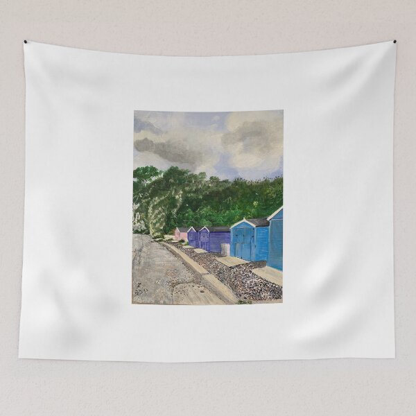 Item preview, Beach huts by the sea in Kent, UK designed and sold by shaz141.