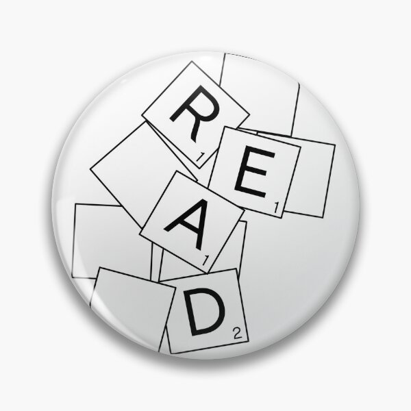 Item preview, read scrabble, bookish, book lover, book design, gifts for book lovers designed and sold by lostinreverie.