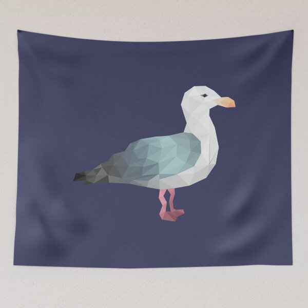 Item preview, Seagull at the seaside coastal bird designed and sold by frangipaniarts.