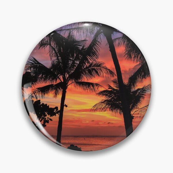 Item preview, Dramatic Sunset with silhouettes palm in Thailand designed and sold by photo123pro.