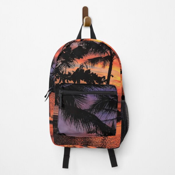 Item preview, Dramatic Sunset with silhouettes palm in Thailand designed and sold by photo123pro.