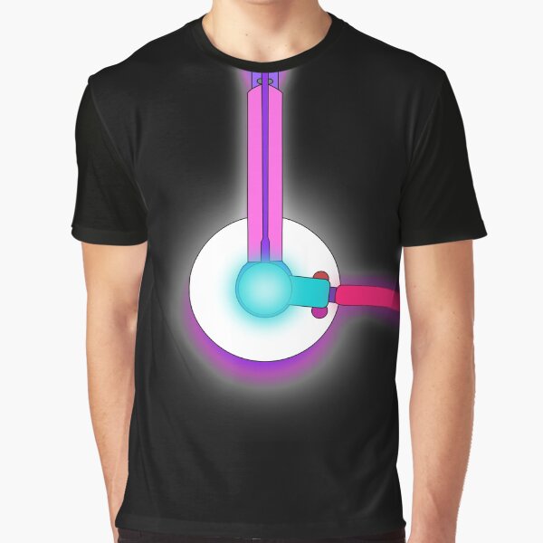 Powered By Flux Capacitor Pop (Version) Graphic T-Shirt