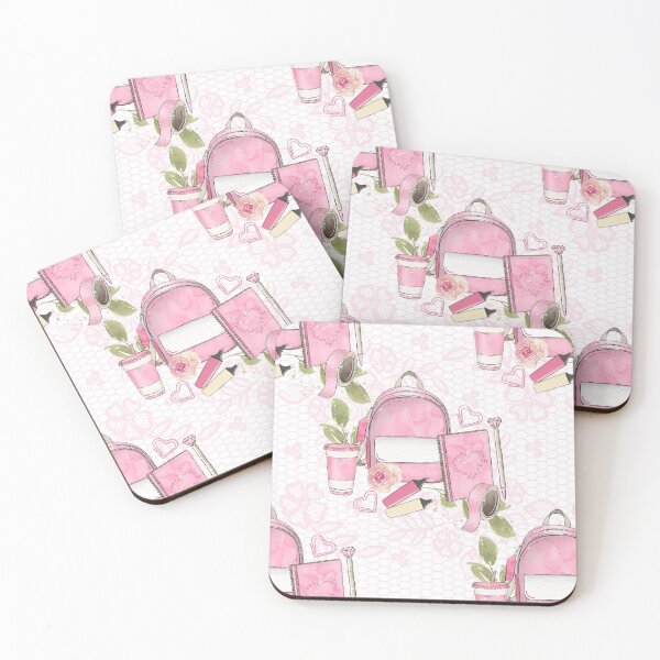 Item preview, Back To School Pink Glitter designed and sold by PatternLandia.