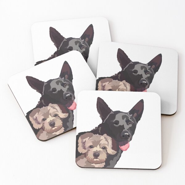 Item preview, Luke and Cocoa designed and sold by Kat's Dogs.