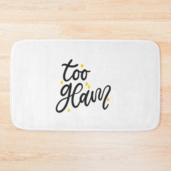 Item preview, Too Glam Lettering Typography Design designed and sold by Slletterings.