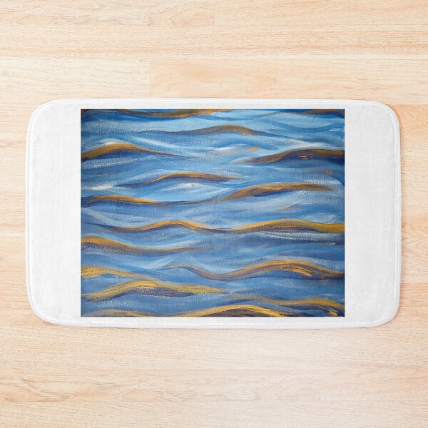 Item preview, Abstract waves painting designed and sold by Misschemical.