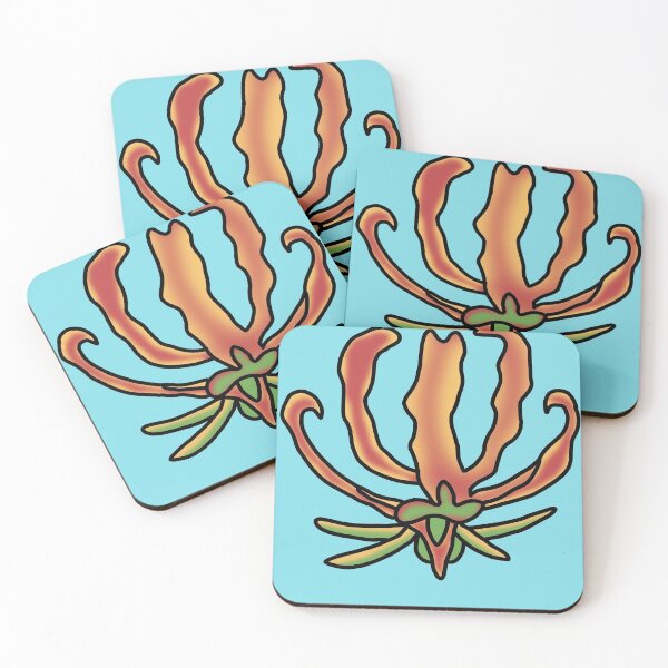 Item preview, Flame Lily Abstract Art designed and sold by hvasilevshop.