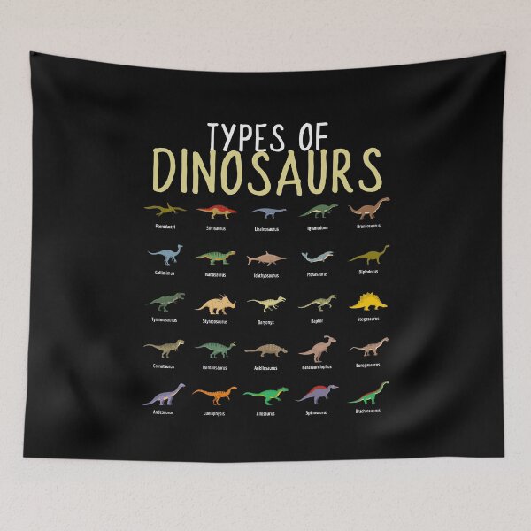 Item preview, Types Of Dinosaur Dino Children Boys designed and sold by MooonTees.