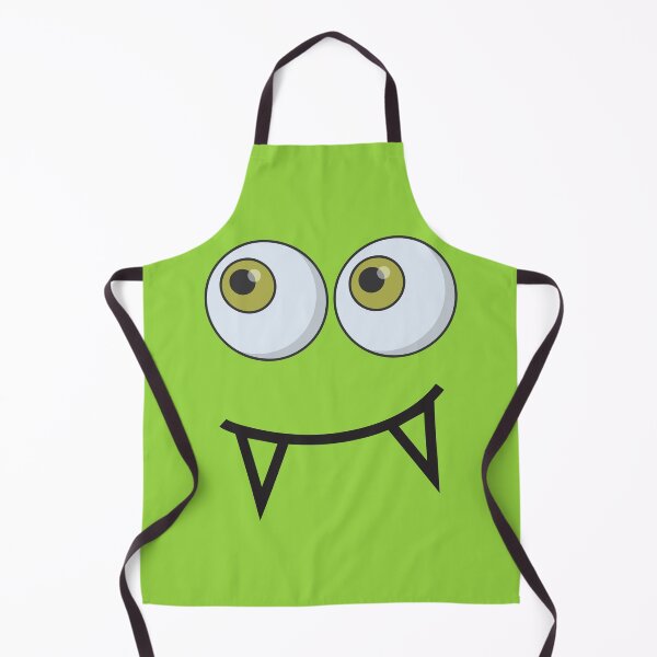 Item preview, Monster Face with Fangs - Easy Halloween Costume designed and sold by TeesForNerds.