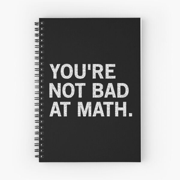 Item preview, You're Not Bad At Math designed and sold by T-shirt For You.