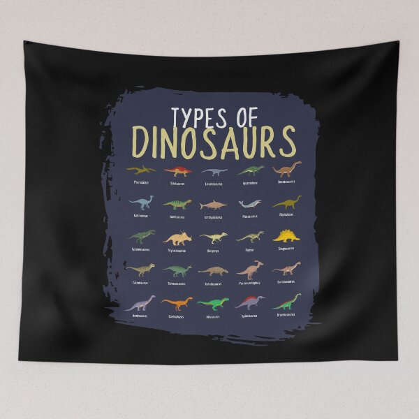 Item preview, Types Of Dinosaur Dino Children Boys designed and sold by MooonTees.