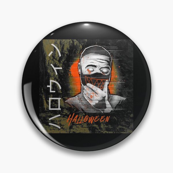 Item preview, Halloween Scary Man with Mask Character designed and sold by dreamofdenim.