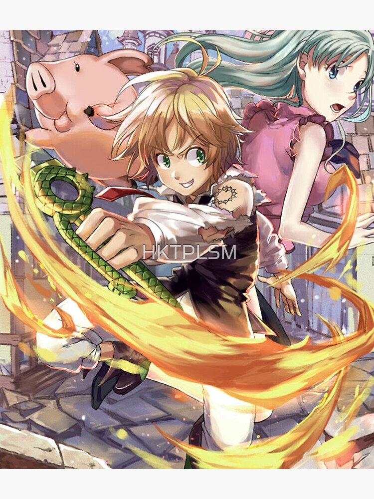 Elizabeth, Hawk & Meliodas, Nanatsu no Taizai/The Seven Deadly Sins