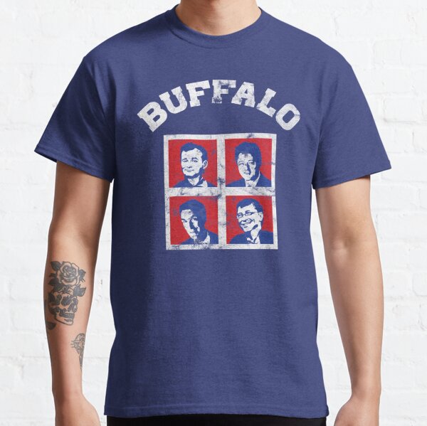 Buffalo City Skyline T-Shirt, Chirstmas Gift For Buffalo Bills Football Fan