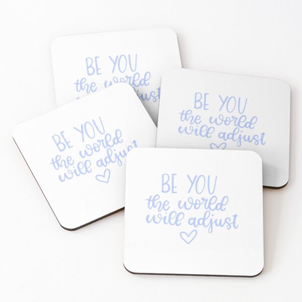 Item preview, Be You The World Will Adjust Typography Lettering designed and sold by Slletterings.