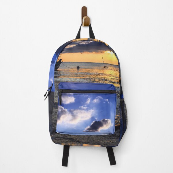 Item preview, Dramatic Sunset with local boat in Thailand designed and sold by photo123pro.