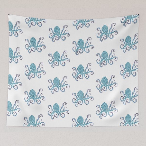 Item preview, Blue Octopus designed and sold by StitchyWitchy.