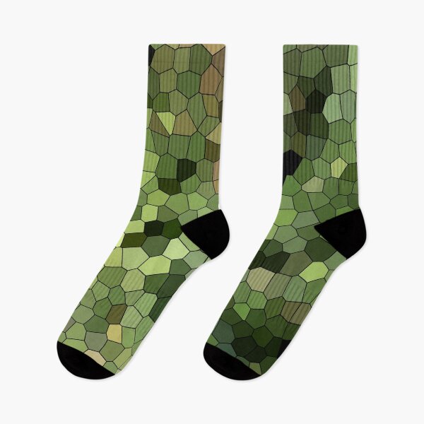 Item preview, military camouflage green mosaic designed and sold by ricobarinas.