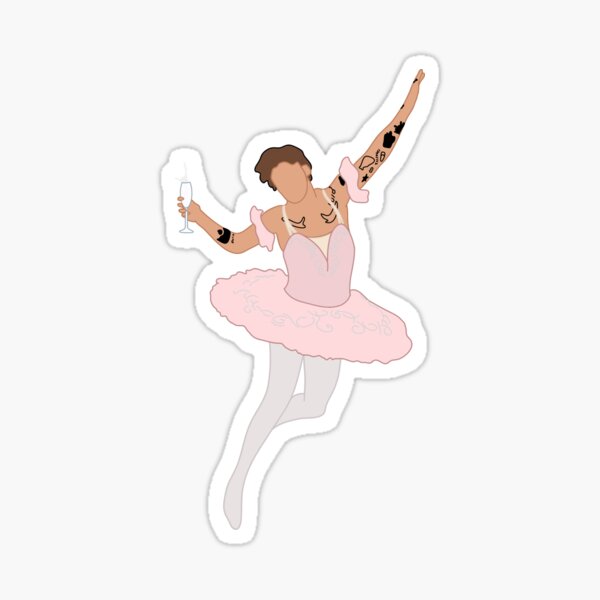 Pegatina «Traje de bailarina de Harry Styles» de nikolaonthemoon | Redbubble Pegatina «Traje de bailarina de Harry Styles» de nikolaonthemoon | Redbubble