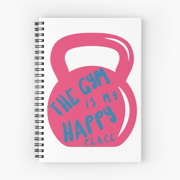 Item preview, The Gym Is My Happy Place (Pink) designed and sold by Heckabes.