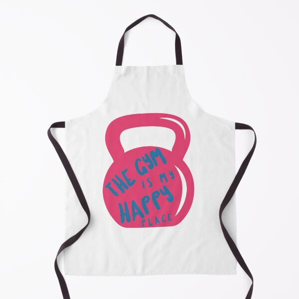 Item preview, The Gym Is My Happy Place (Pink) designed and sold by Heckabes.