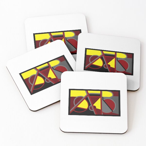Item preview, Road Bicycle Cubism Art designed and sold by RabeDesigns.