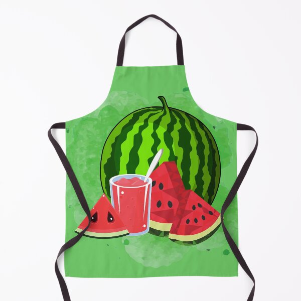 Item preview, Watermelon Watercolor still life painting art designed and sold by dreamofdenim.